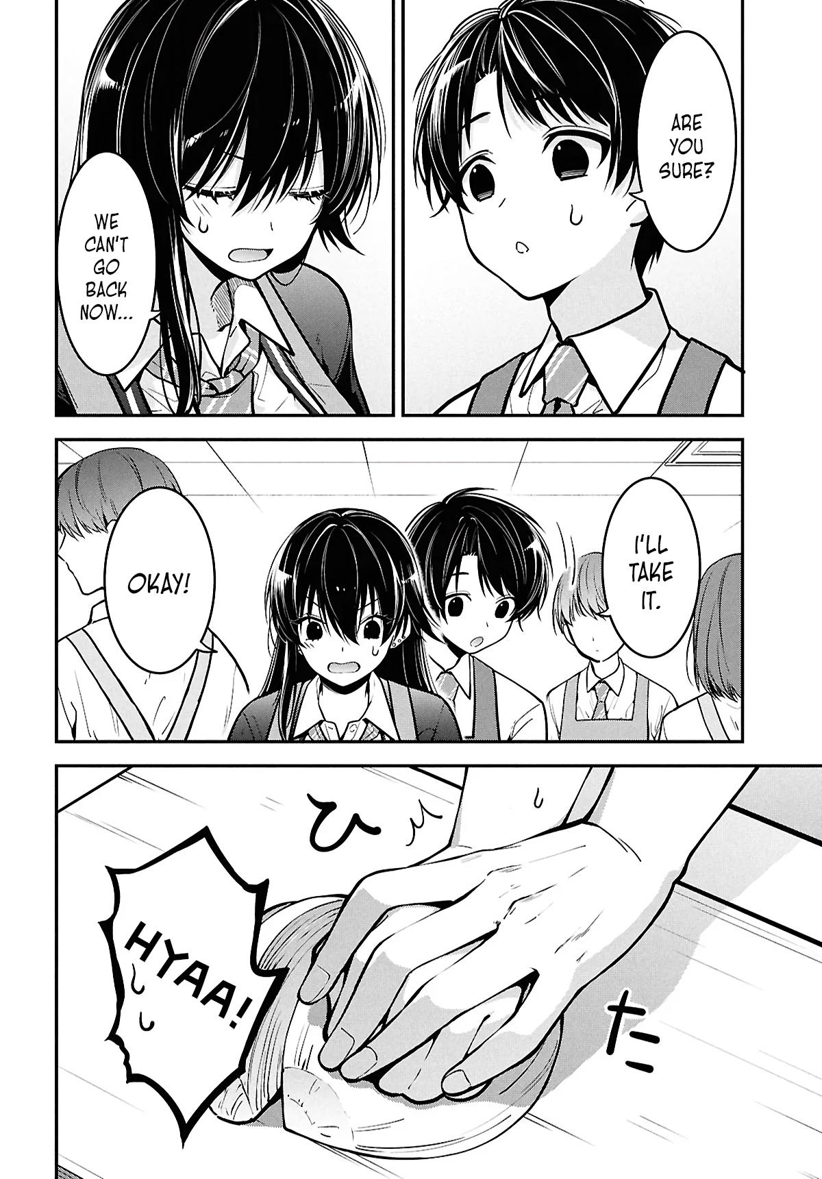 The Delinquent Shimizu-san Sitting Next to Me Has Dyed Her Hair Black Chapter 2 page 22 - 