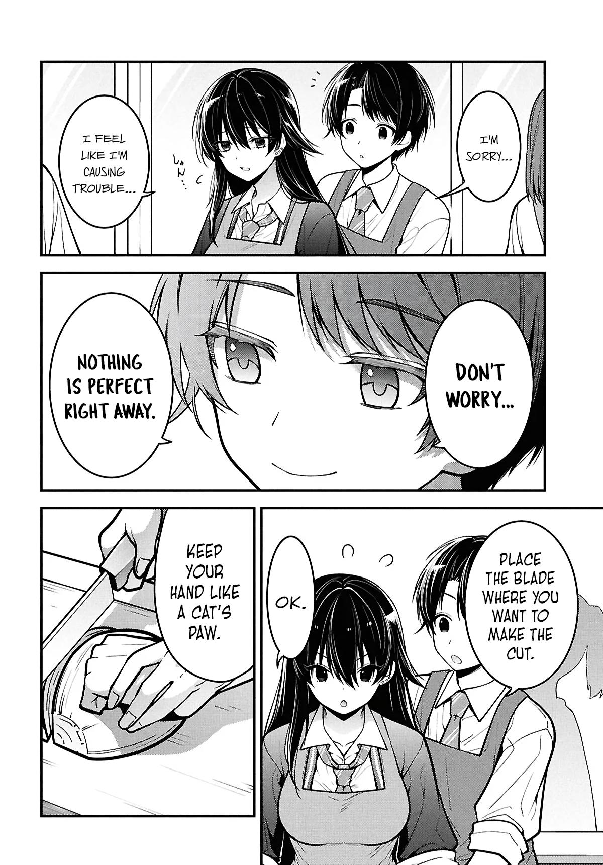 The Delinquent Shimizu-san Sitting Next to Me Has Dyed Her Hair Black Chapter 2 page 24 - 