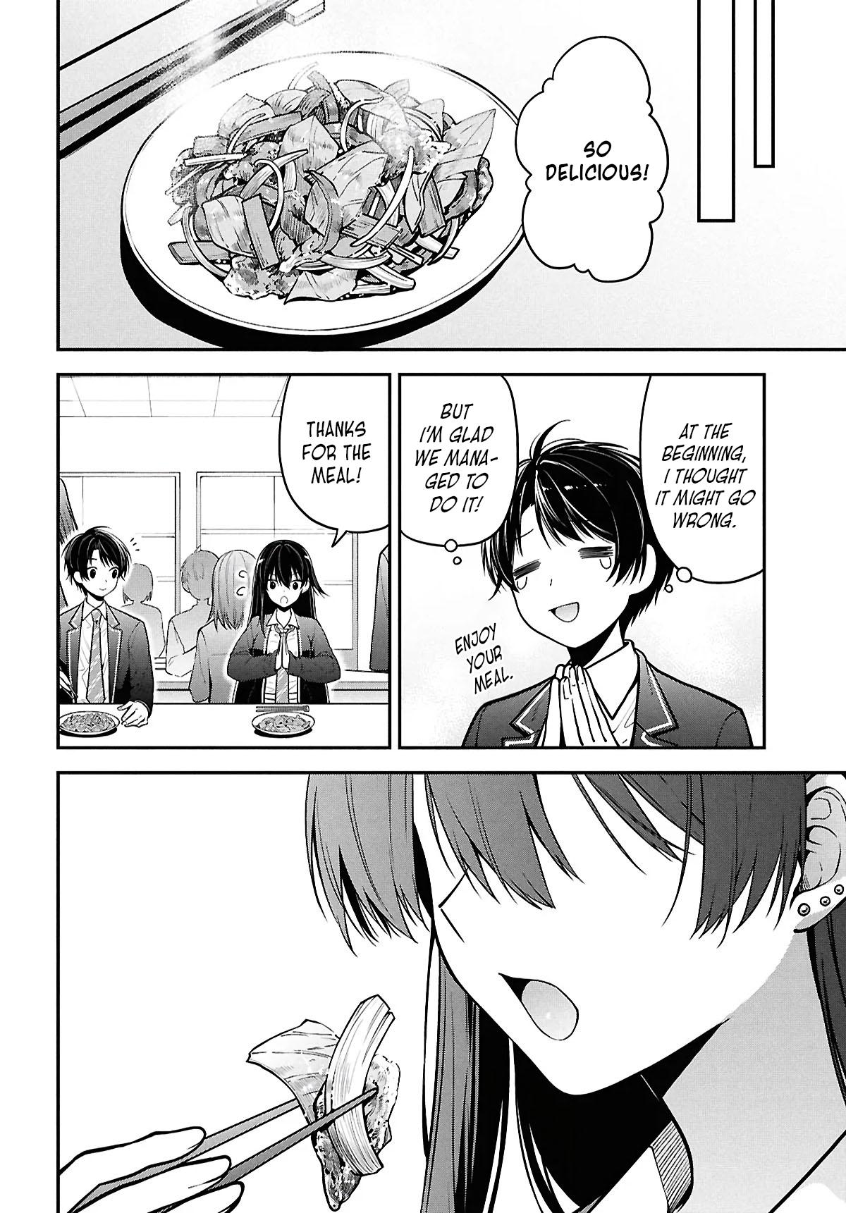 The Delinquent Shimizu-san Sitting Next to Me Has Dyed Her Hair Black Chapter 2 page 28 - 