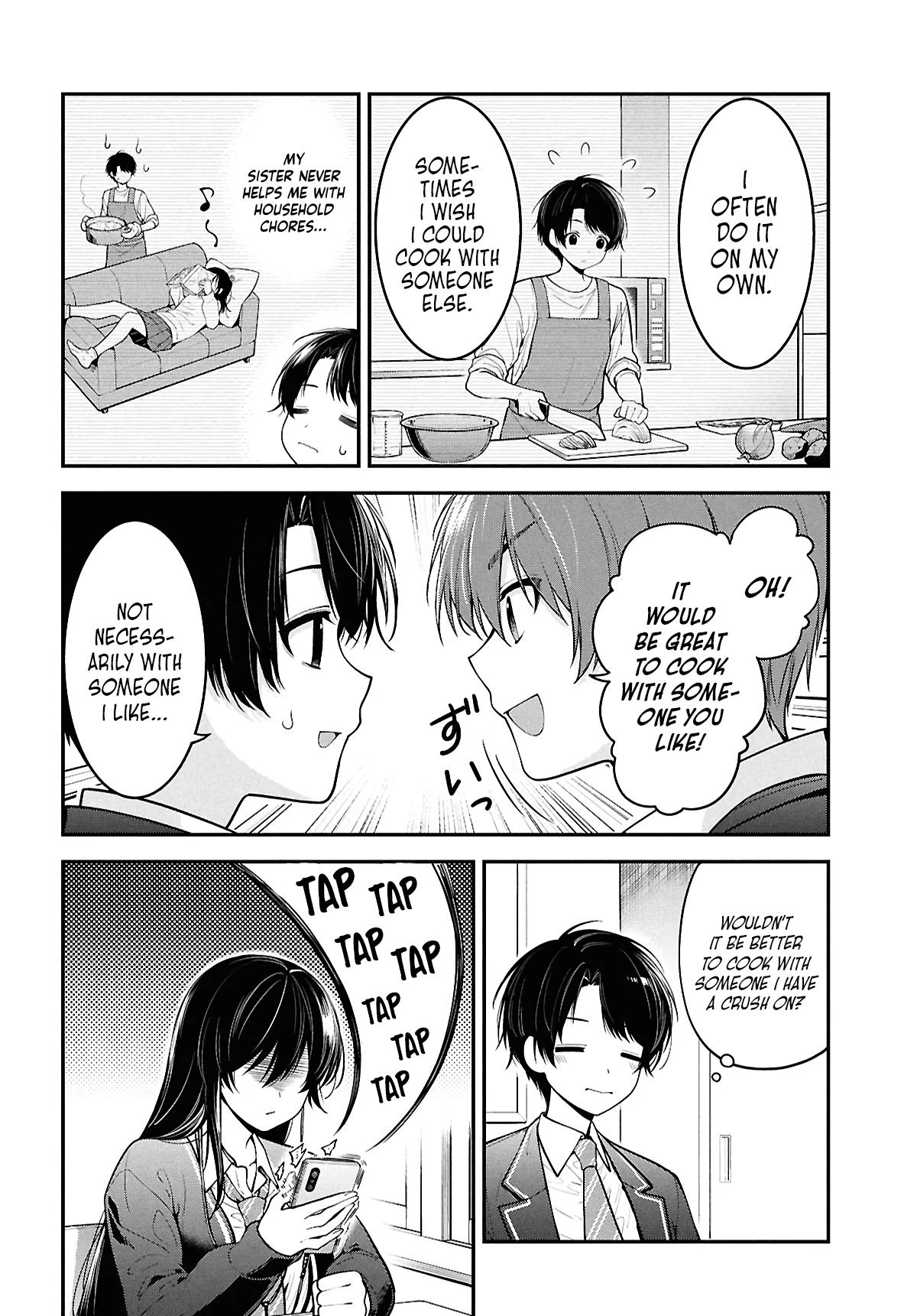 The Delinquent Shimizu-san Sitting Next to Me Has Dyed Her Hair Black Chapter 2 page 4 - 