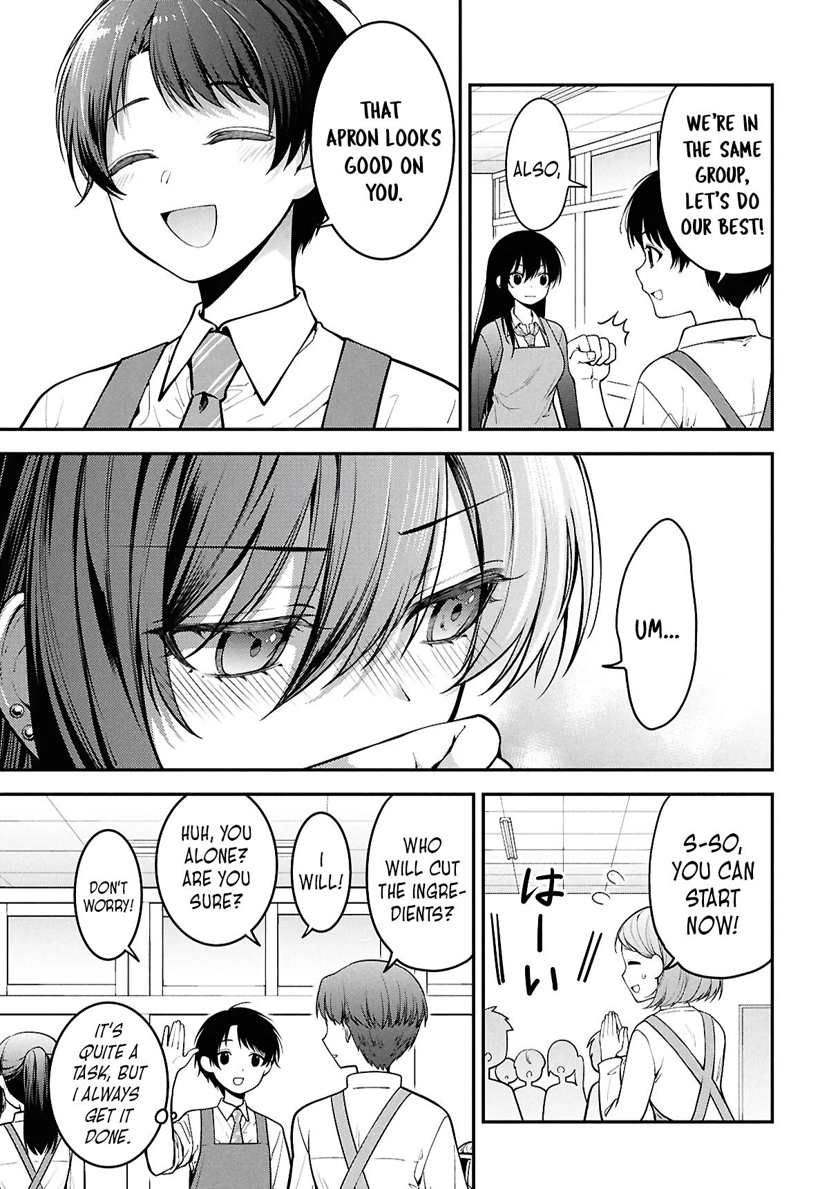 The Delinquent Shimizu-san Sitting Next to Me Has Dyed Her Hair Black Chapter 2 page 7 - 
