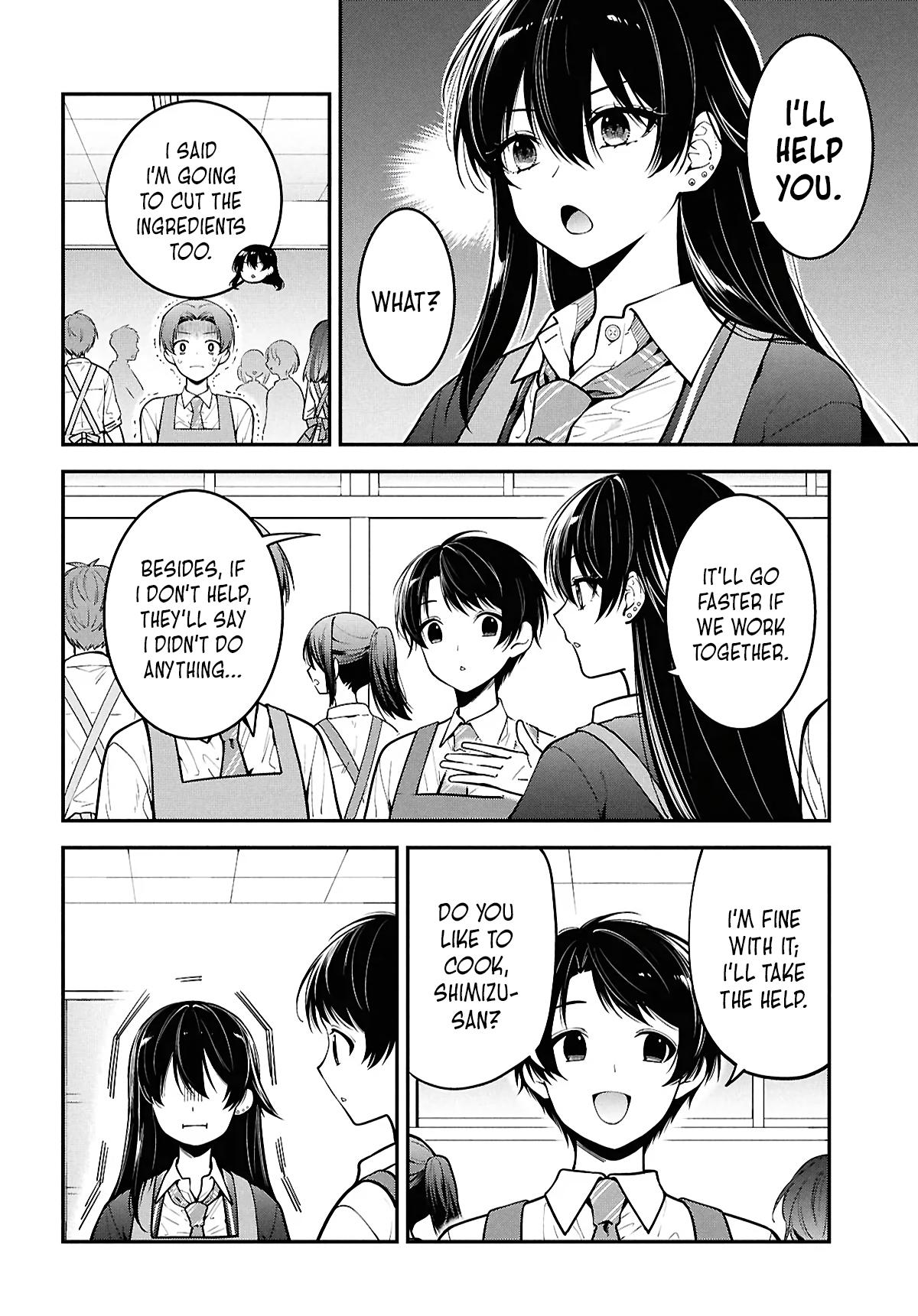 The Delinquent Shimizu-san Sitting Next to Me Has Dyed Her Hair Black Chapter 2 page 8 - 