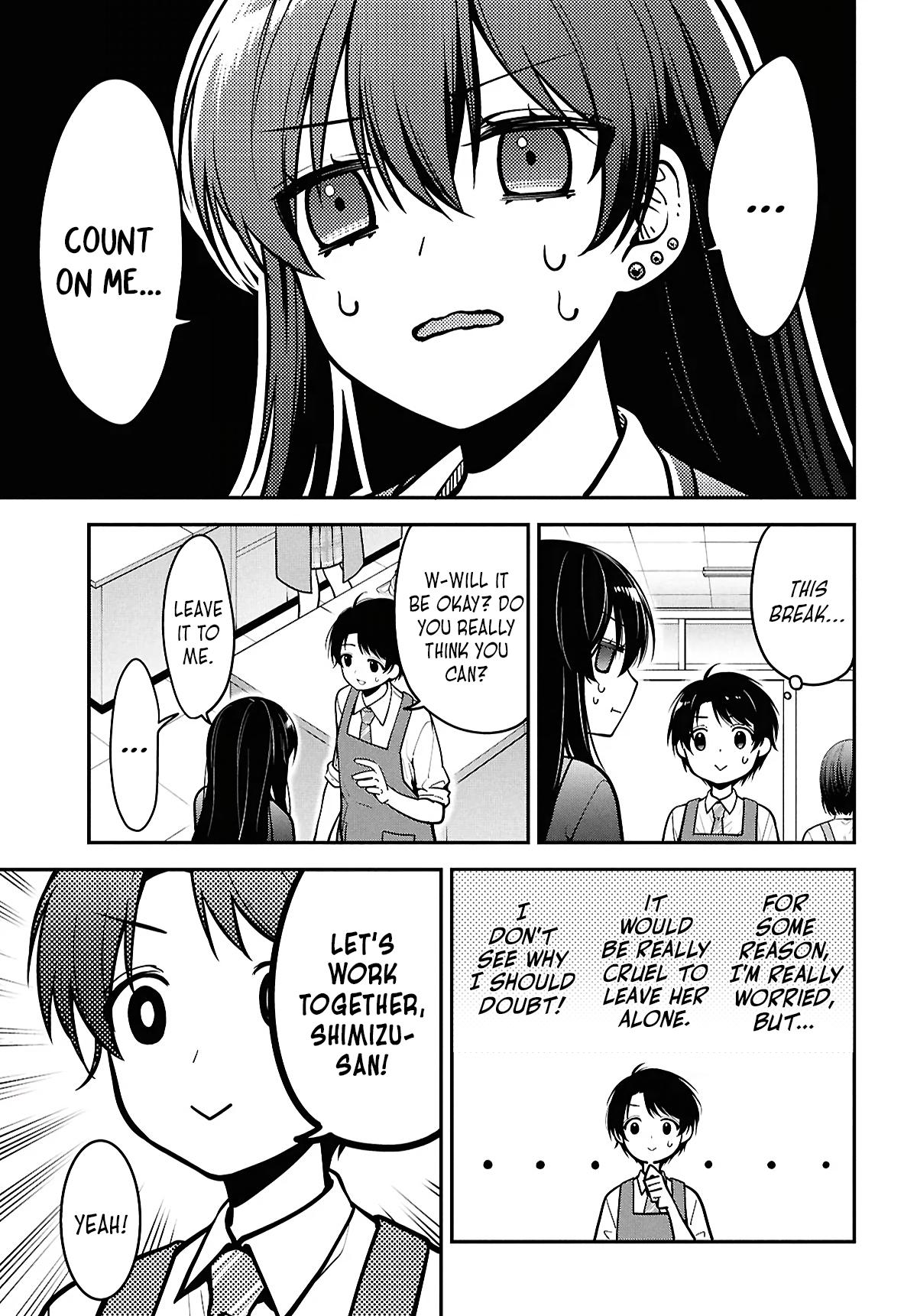 The Delinquent Shimizu-san Sitting Next to Me Has Dyed Her Hair Black Chapter 2 page 9 - 
