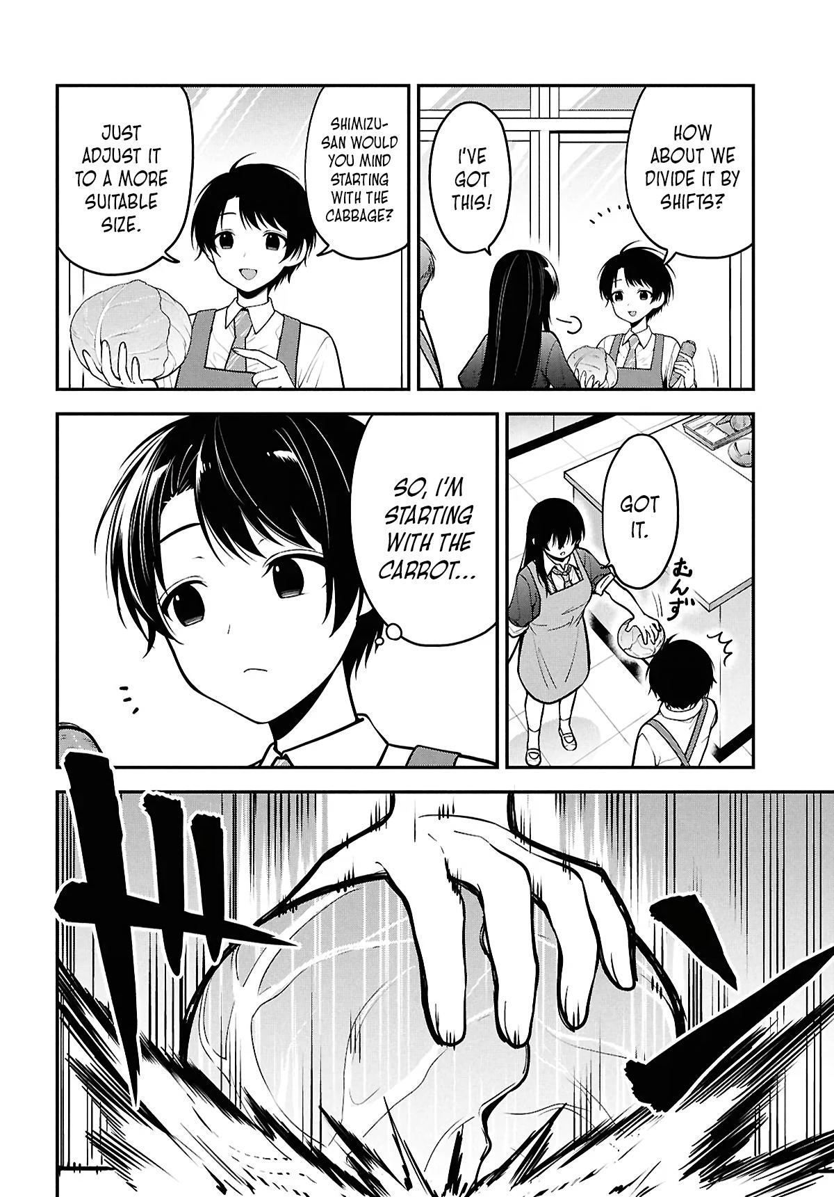 The Delinquent Shimizu-san Sitting Next to Me Has Dyed Her Hair Black Chapter 2 page 10 - 