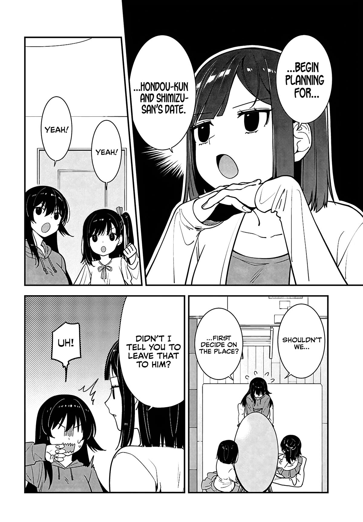 The Delinquent Shimizu-san Sitting Next to Me Has Dyed Her Hair Black Chapter 20 page 2 - 