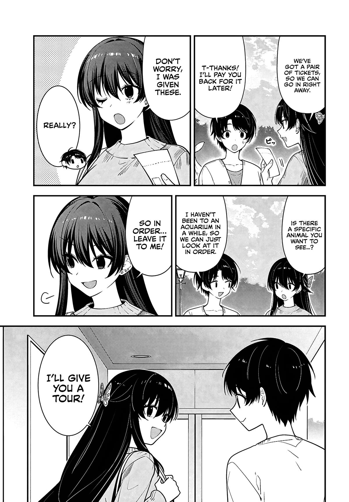 The Delinquent Shimizu-san Sitting Next to Me Has Dyed Her Hair Black Chapter 20 page 11 - 
