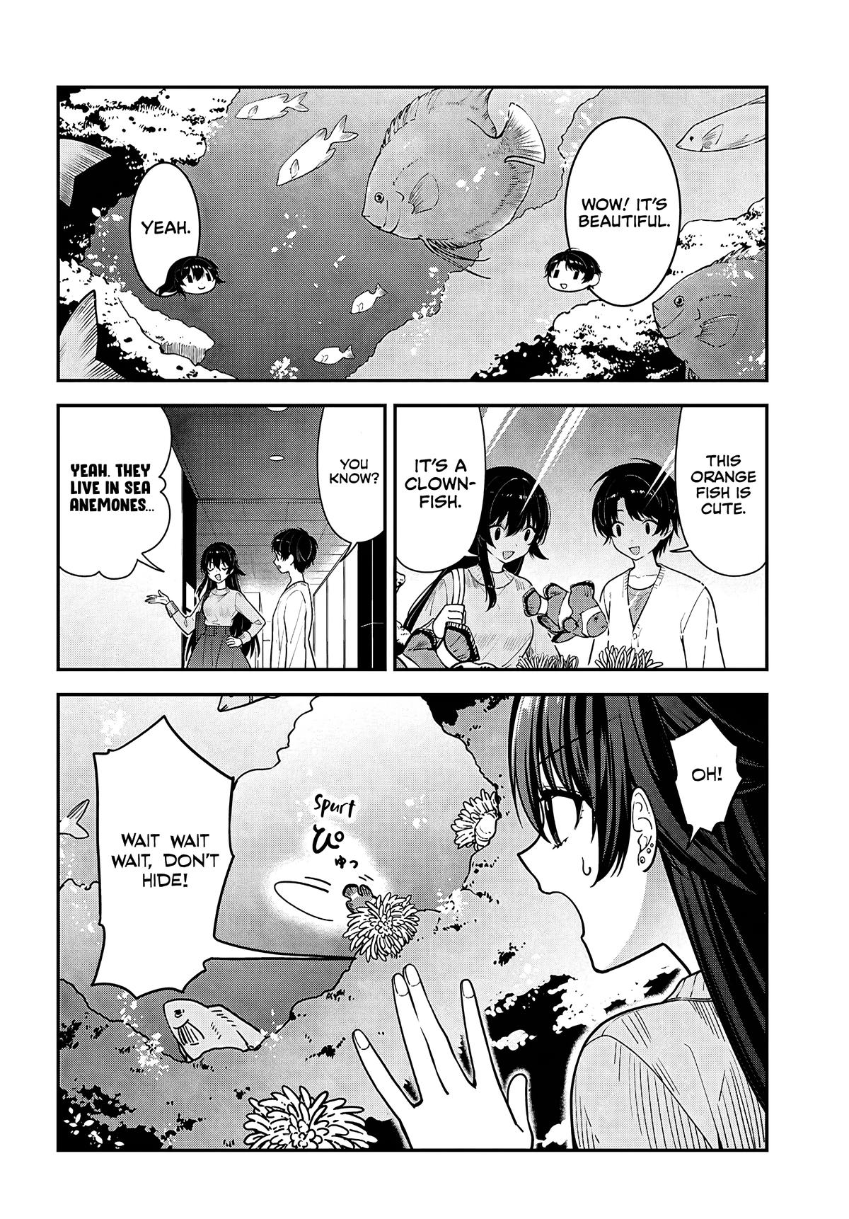 The Delinquent Shimizu-san Sitting Next to Me Has Dyed Her Hair Black Chapter 20 page 12 - 