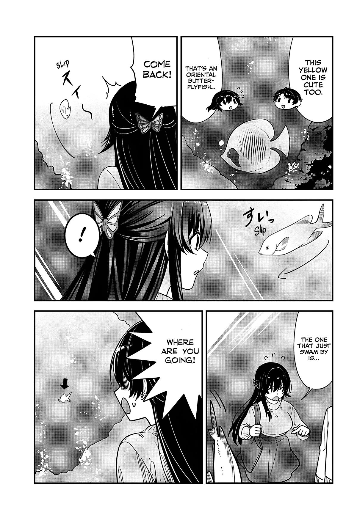 The Delinquent Shimizu-san Sitting Next to Me Has Dyed Her Hair Black Chapter 20 page 13 - 