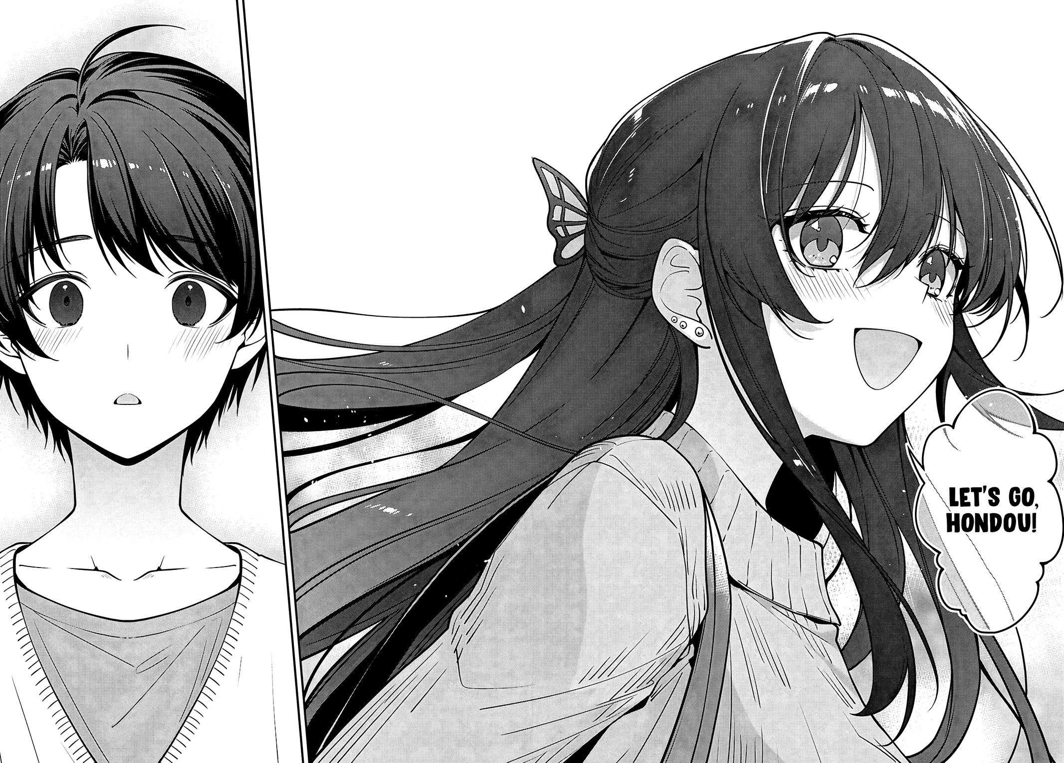 The Delinquent Shimizu-san Sitting Next to Me Has Dyed Her Hair Black Chapter 20 page 18 - 