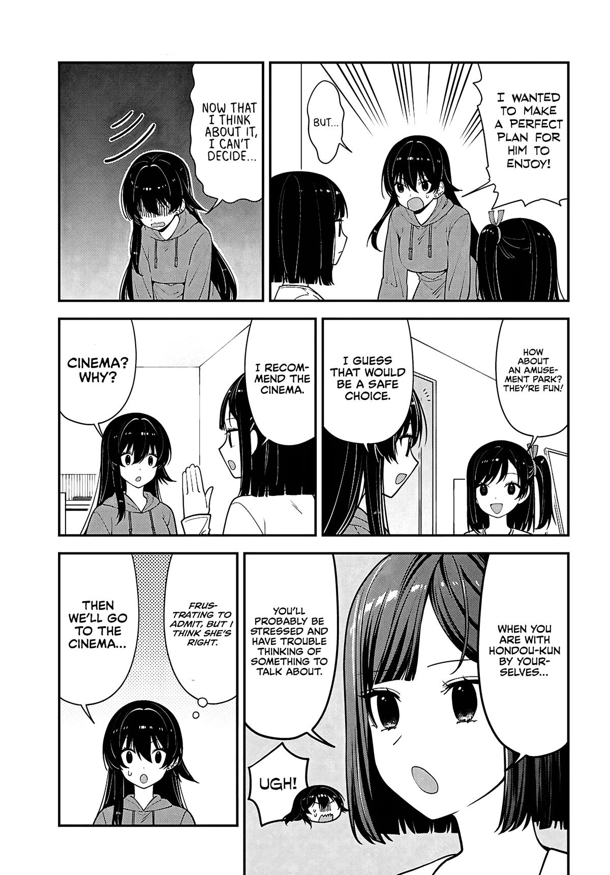 The Delinquent Shimizu-san Sitting Next to Me Has Dyed Her Hair Black Chapter 20 page 3 - 