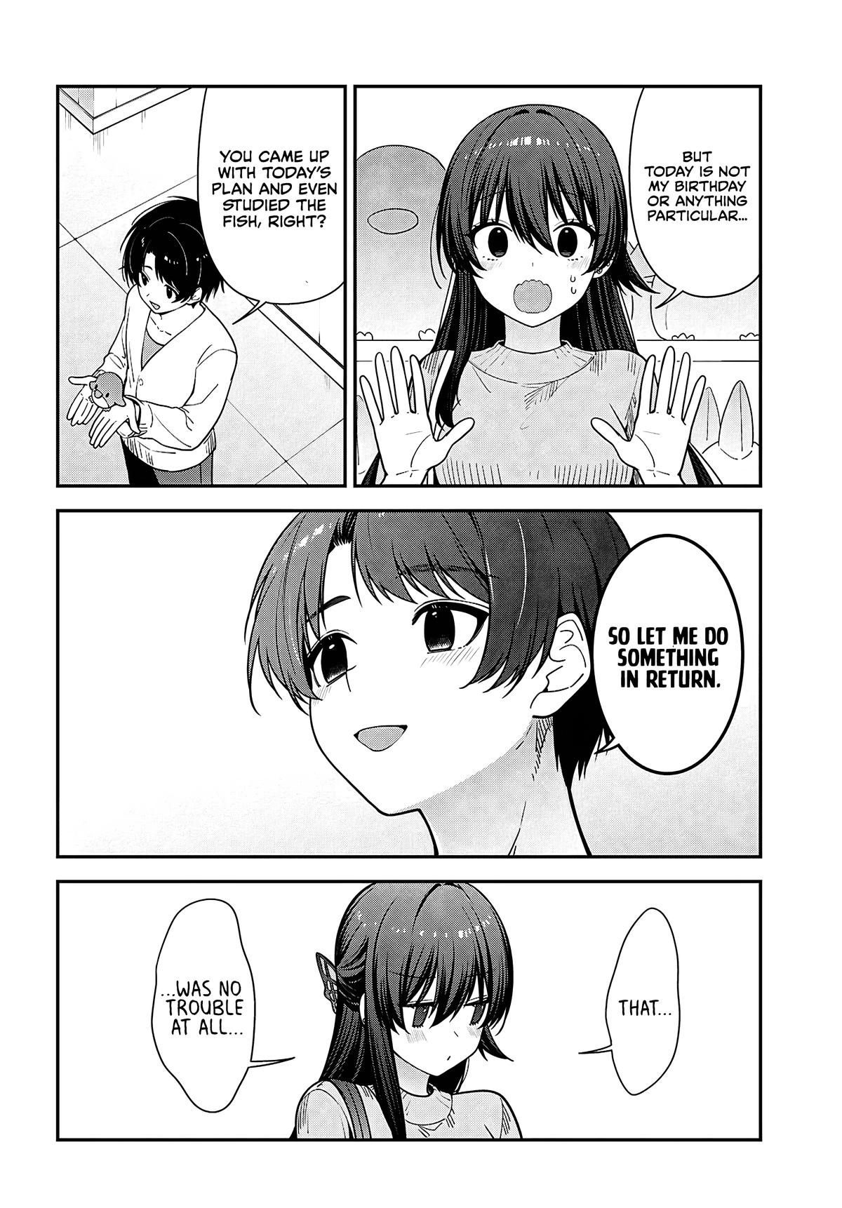 The Delinquent Shimizu-san Sitting Next to Me Has Dyed Her Hair Black Chapter 20 page 21 - 