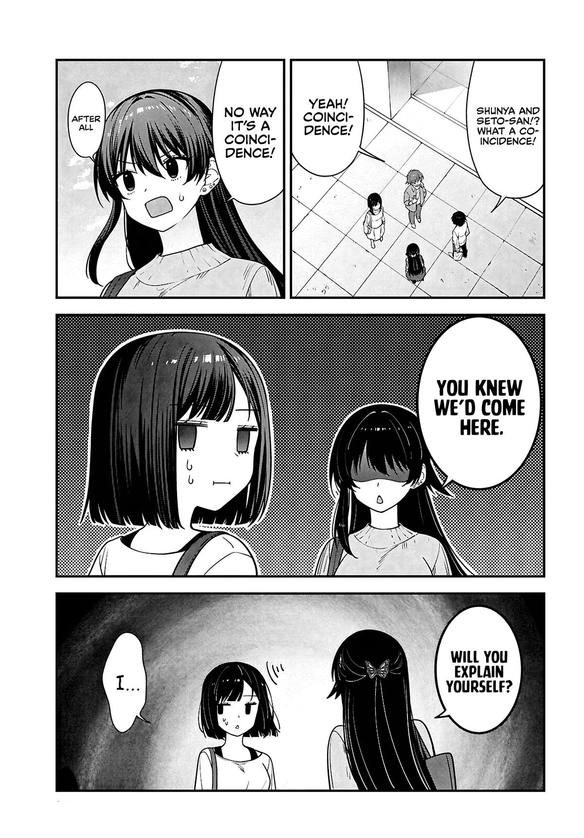 The Delinquent Shimizu-san Sitting Next to Me Has Dyed Her Hair Black Chapter 20 page 28 - 