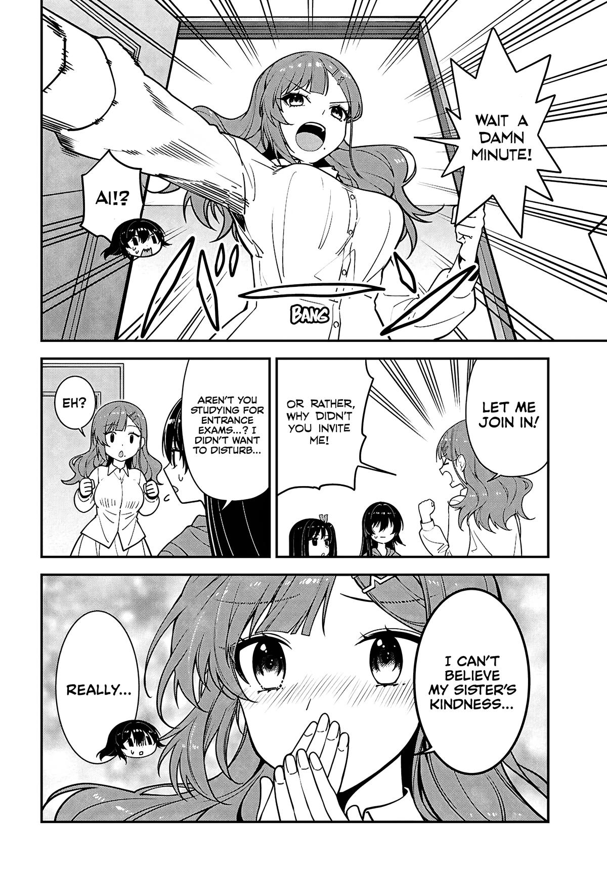 The Delinquent Shimizu-san Sitting Next to Me Has Dyed Her Hair Black Chapter 20 page 4 - 