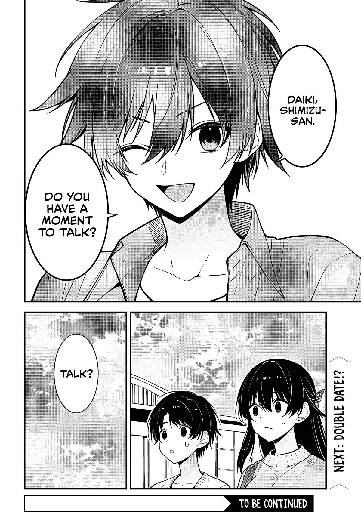 The Delinquent Shimizu-san Sitting Next to Me Has Dyed Her Hair Black Chapter 20 page 31 - 