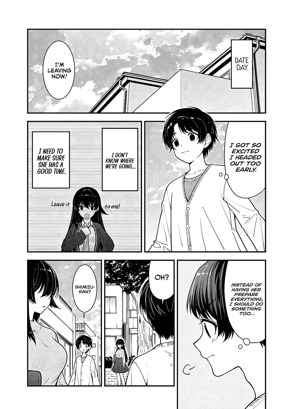 The Delinquent Shimizu-san Sitting Next to Me Has Dyed Her Hair Black Chapter 20 page 7 - 