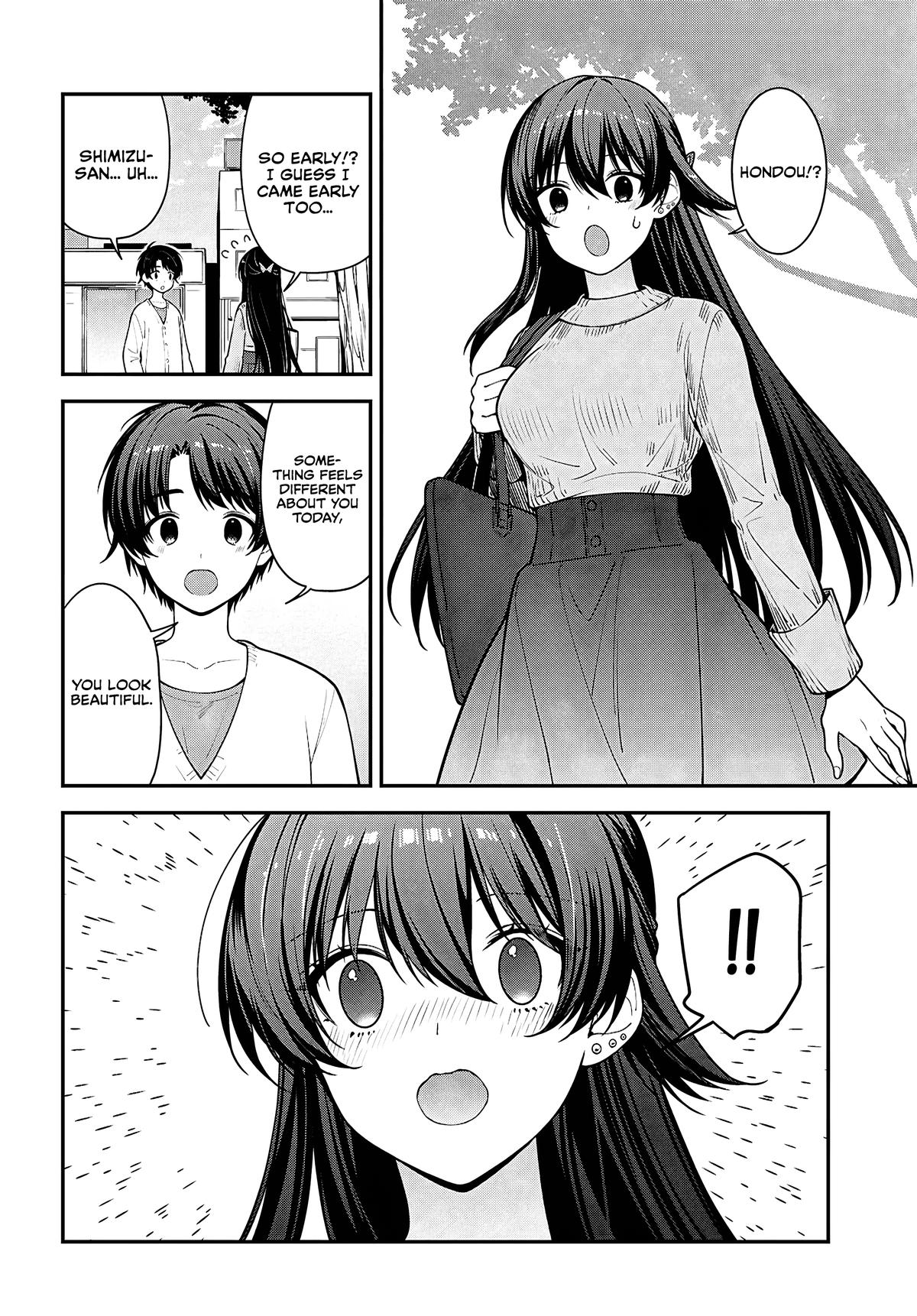 The Delinquent Shimizu-san Sitting Next to Me Has Dyed Her Hair Black Chapter 20 page 8 - 