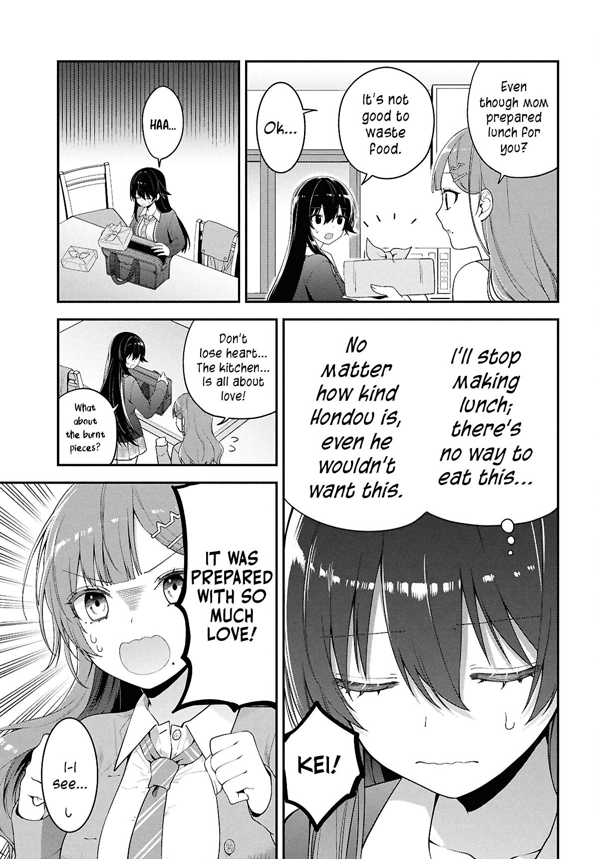 The Delinquent Shimizu-san Sitting Next to Me Has Dyed Her Hair Black Chapter 3 page 15 - 
