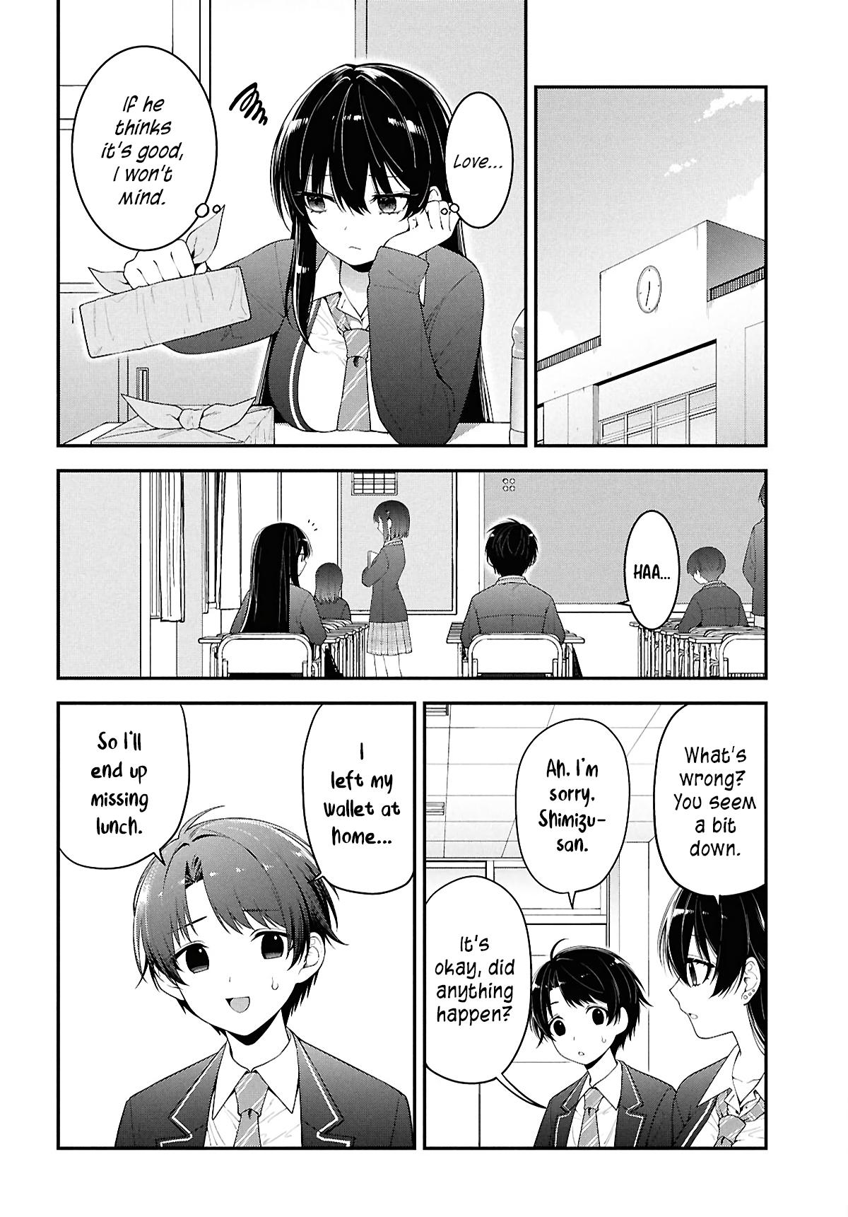 The Delinquent Shimizu-san Sitting Next to Me Has Dyed Her Hair Black Chapter 3 page 16 - 
