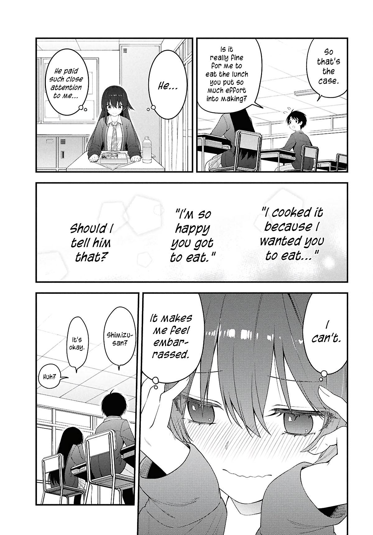 The Delinquent Shimizu-san Sitting Next to Me Has Dyed Her Hair Black Chapter 3 page 25 - 