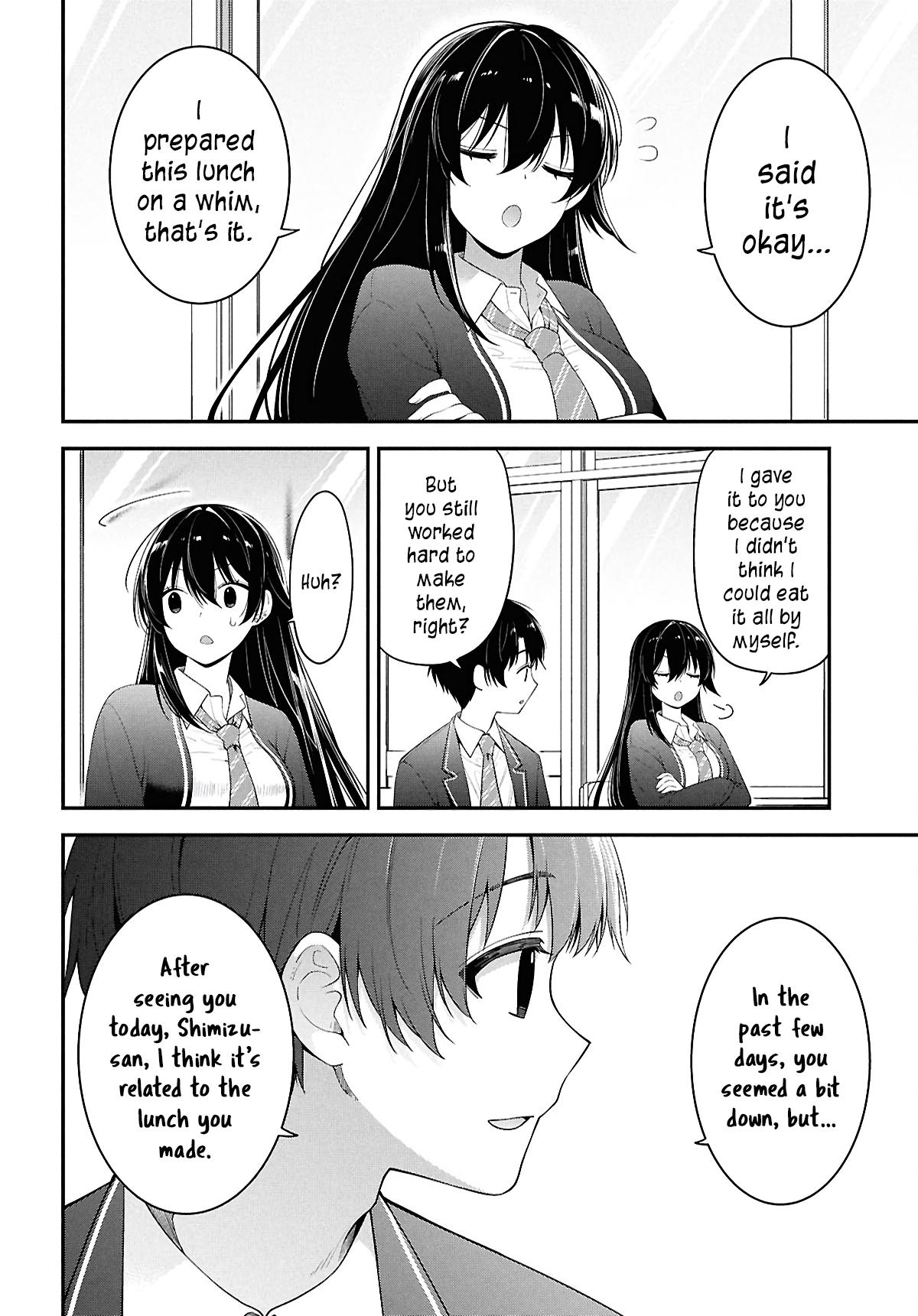 The Delinquent Shimizu-san Sitting Next to Me Has Dyed Her Hair Black Chapter 3 page 26 - 