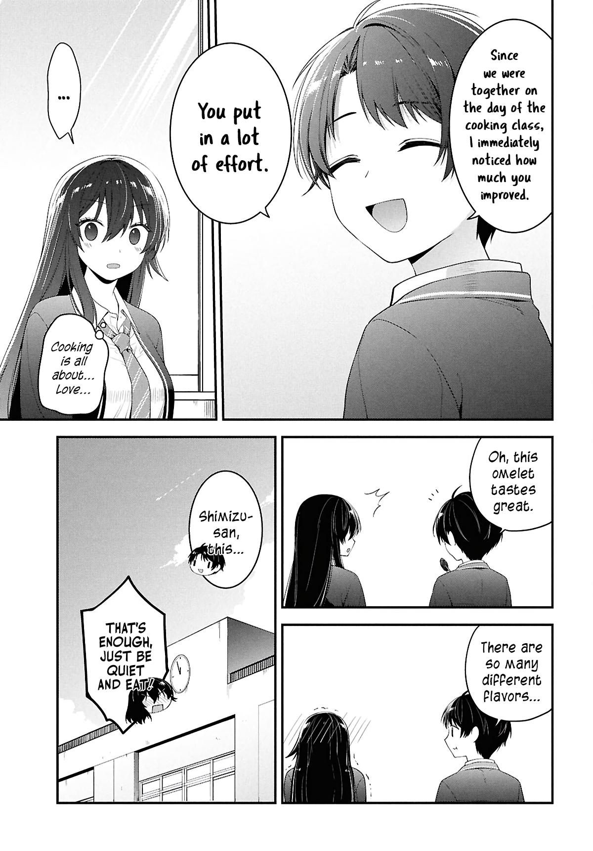 The Delinquent Shimizu-san Sitting Next to Me Has Dyed Her Hair Black Chapter 3 page 27 - 