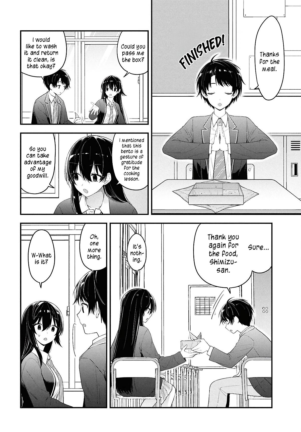 The Delinquent Shimizu-san Sitting Next to Me Has Dyed Her Hair Black Chapter 3 page 28 - 