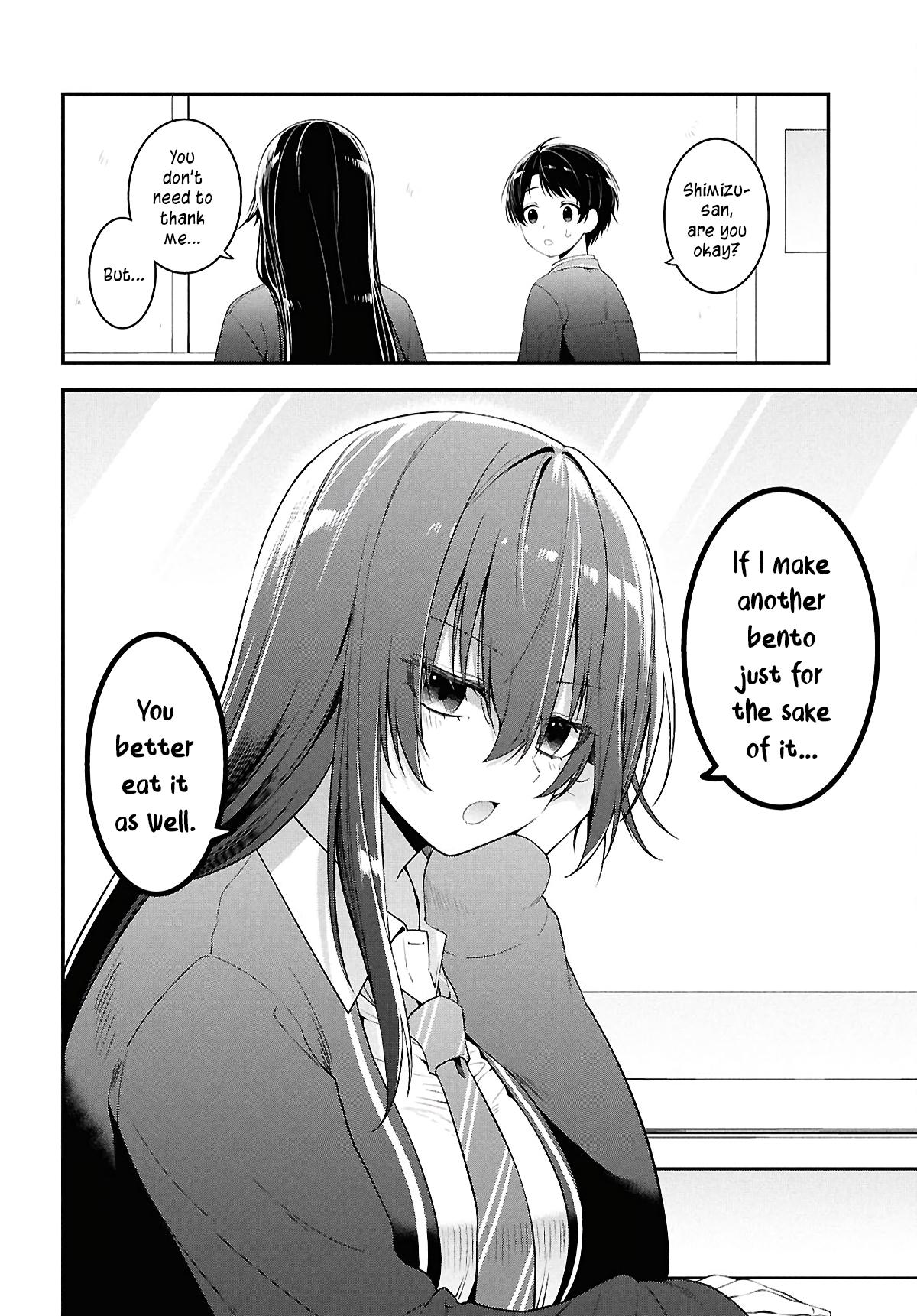 The Delinquent Shimizu-san Sitting Next to Me Has Dyed Her Hair Black Chapter 3 page 31 - 