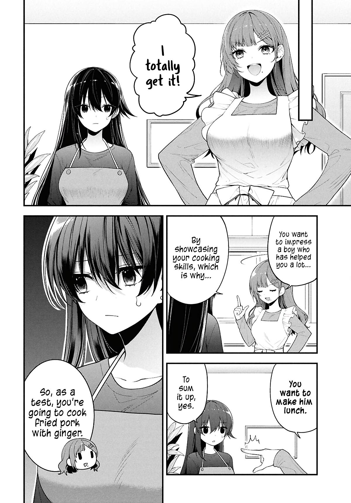 The Delinquent Shimizu-san Sitting Next to Me Has Dyed Her Hair Black Chapter 3 page 6 - 