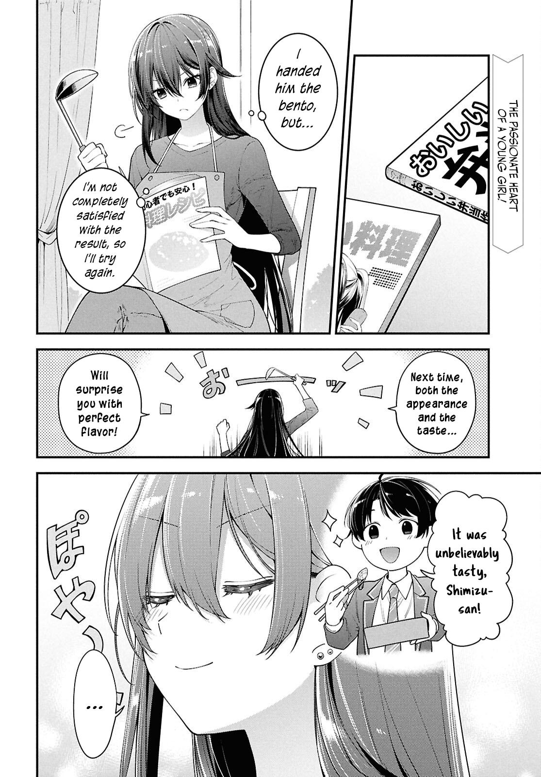The Delinquent Shimizu-san Sitting Next to Me Has Dyed Her Hair Black Chapter 4 page 2 - 
