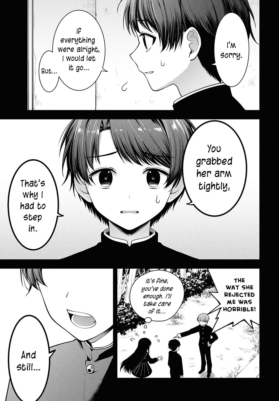 The Delinquent Shimizu-san Sitting Next to Me Has Dyed Her Hair Black Chapter 4 page 14 - 