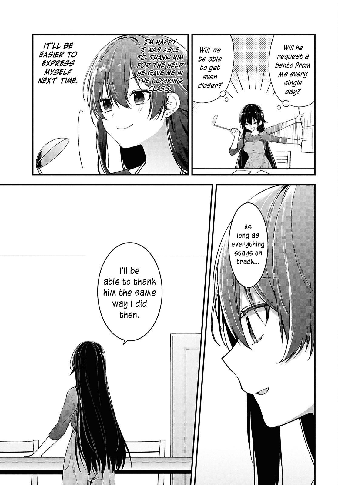 The Delinquent Shimizu-san Sitting Next to Me Has Dyed Her Hair Black Chapter 4 page 3 - 