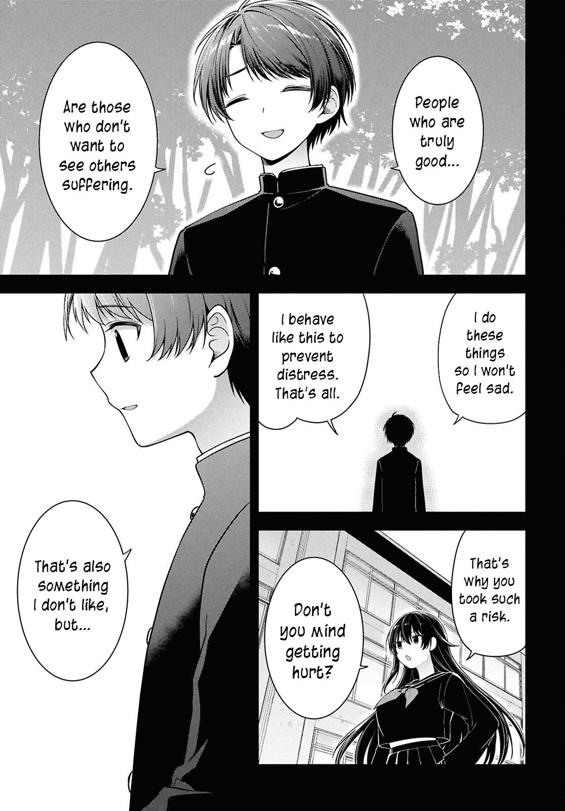 The Delinquent Shimizu-san Sitting Next to Me Has Dyed Her Hair Black Chapter 4 page 22 - 