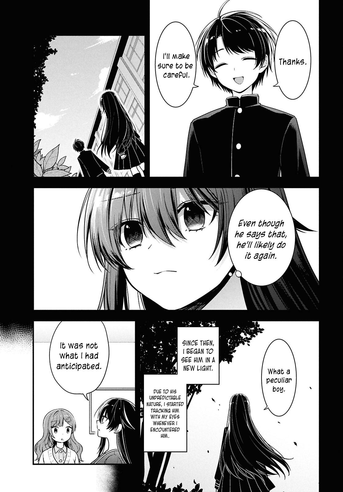 The Delinquent Shimizu-san Sitting Next to Me Has Dyed Her Hair Black Chapter 4 page 25 - 