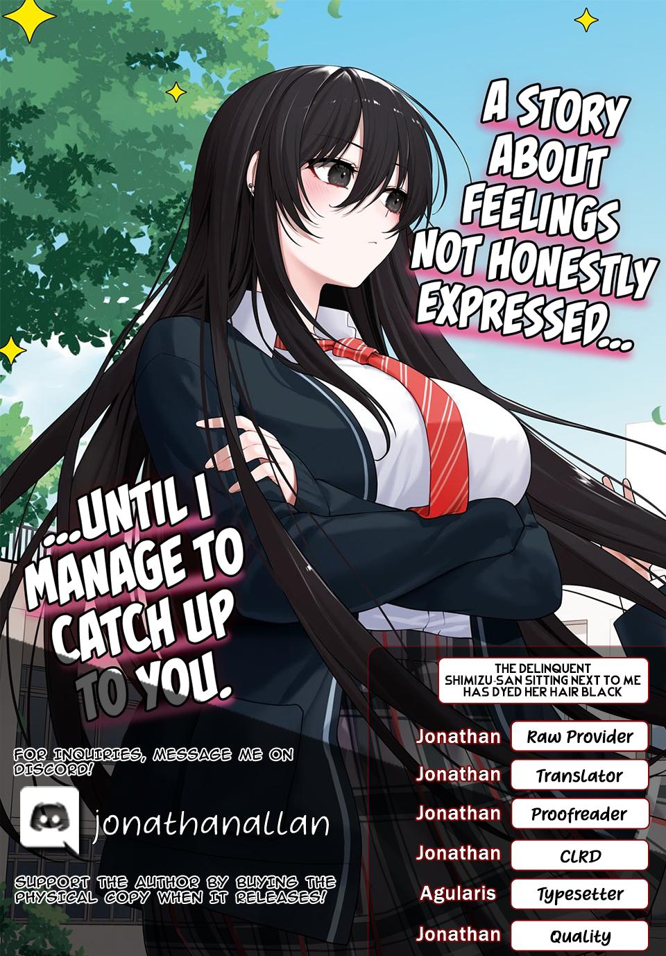 The Delinquent Shimizu-san Sitting Next to Me Has Dyed Her Hair Black Chapter 4 page 31 - 