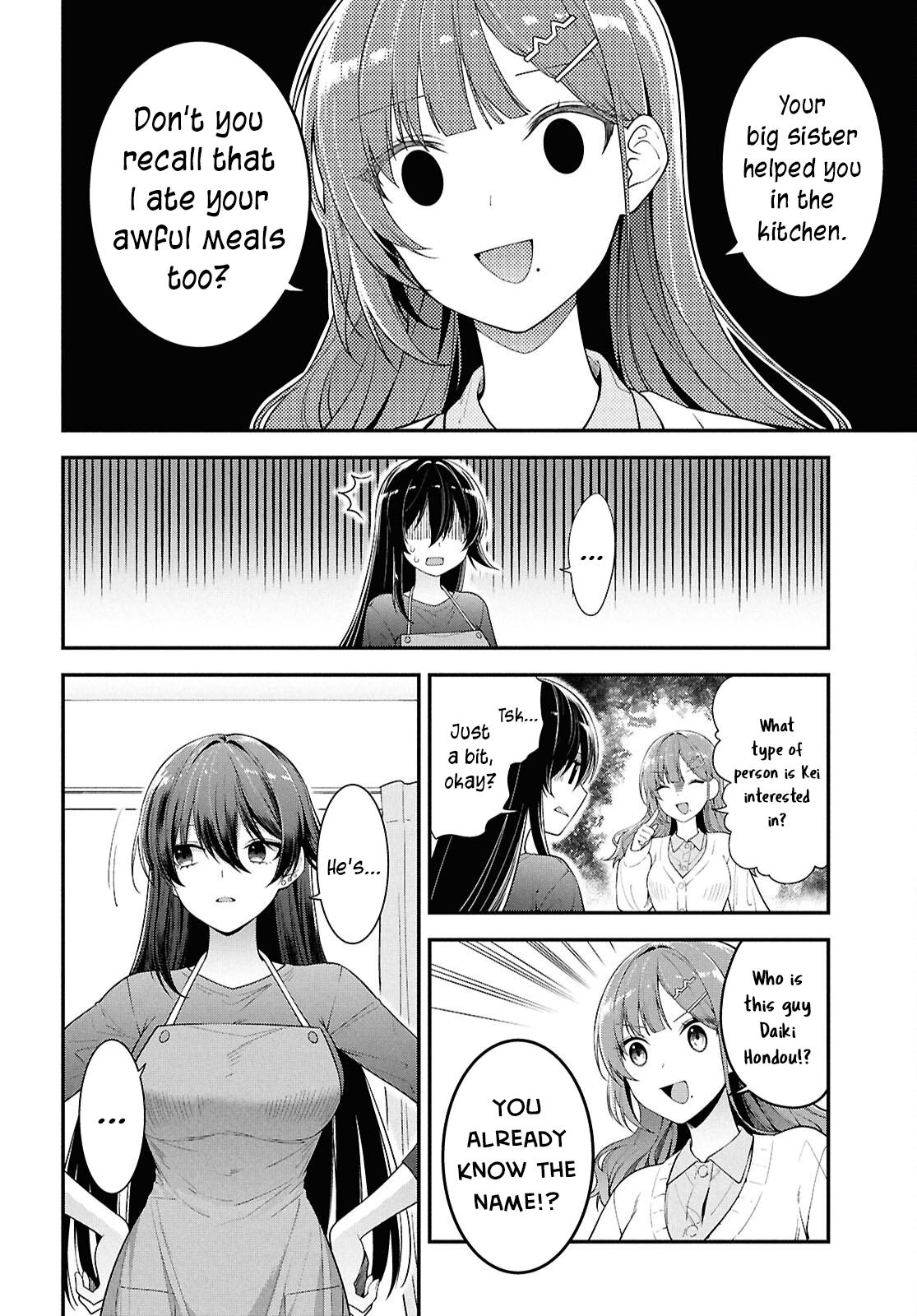 The Delinquent Shimizu-san Sitting Next to Me Has Dyed Her Hair Black Chapter 4 page 6 - 