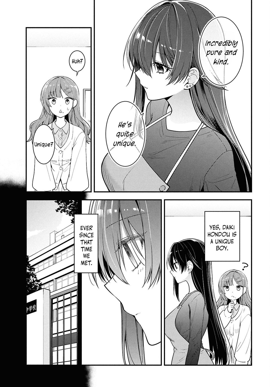 The Delinquent Shimizu-san Sitting Next to Me Has Dyed Her Hair Black Chapter 4 page 7 - 