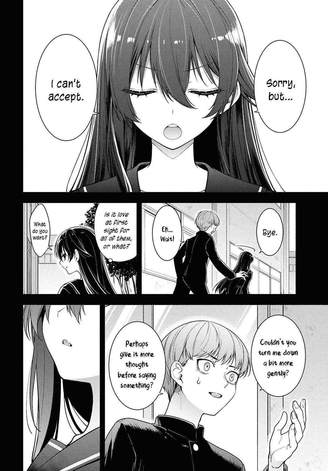 The Delinquent Shimizu-san Sitting Next to Me Has Dyed Her Hair Black Chapter 4 page 10 - 