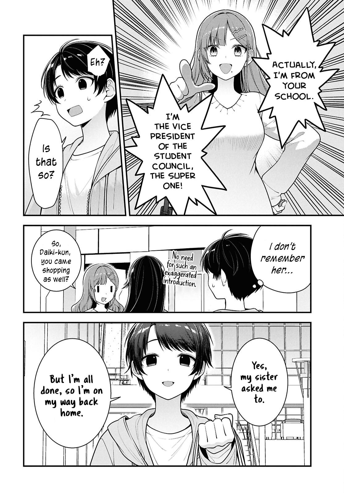 The Delinquent Shimizu-san Sitting Next to Me Has Dyed Her Hair Black Chapter 5 page 12 - 