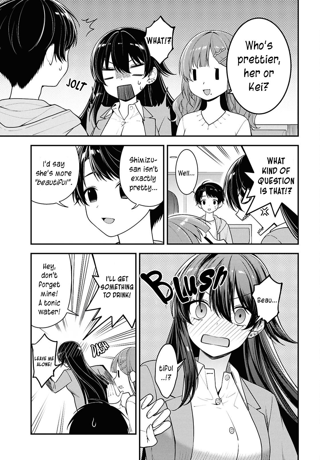 The Delinquent Shimizu-san Sitting Next to Me Has Dyed Her Hair Black Chapter 5 page 15 - 