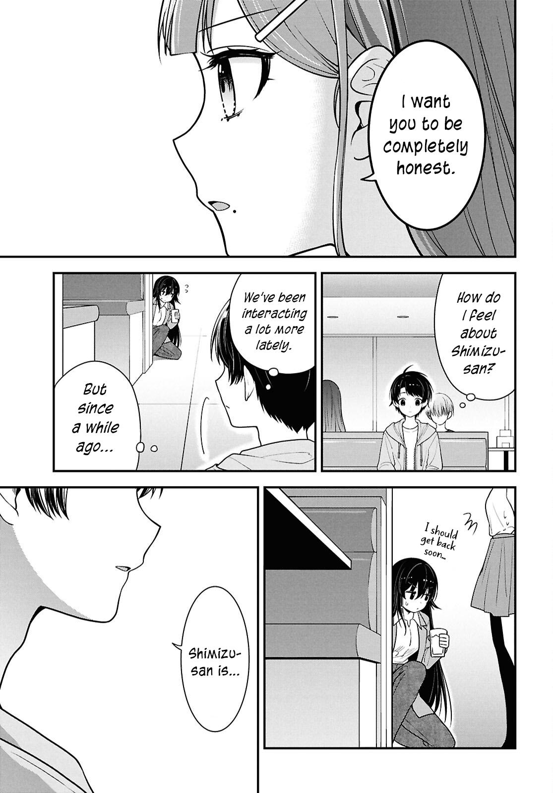 The Delinquent Shimizu-san Sitting Next to Me Has Dyed Her Hair Black Chapter 5 page 21 - 