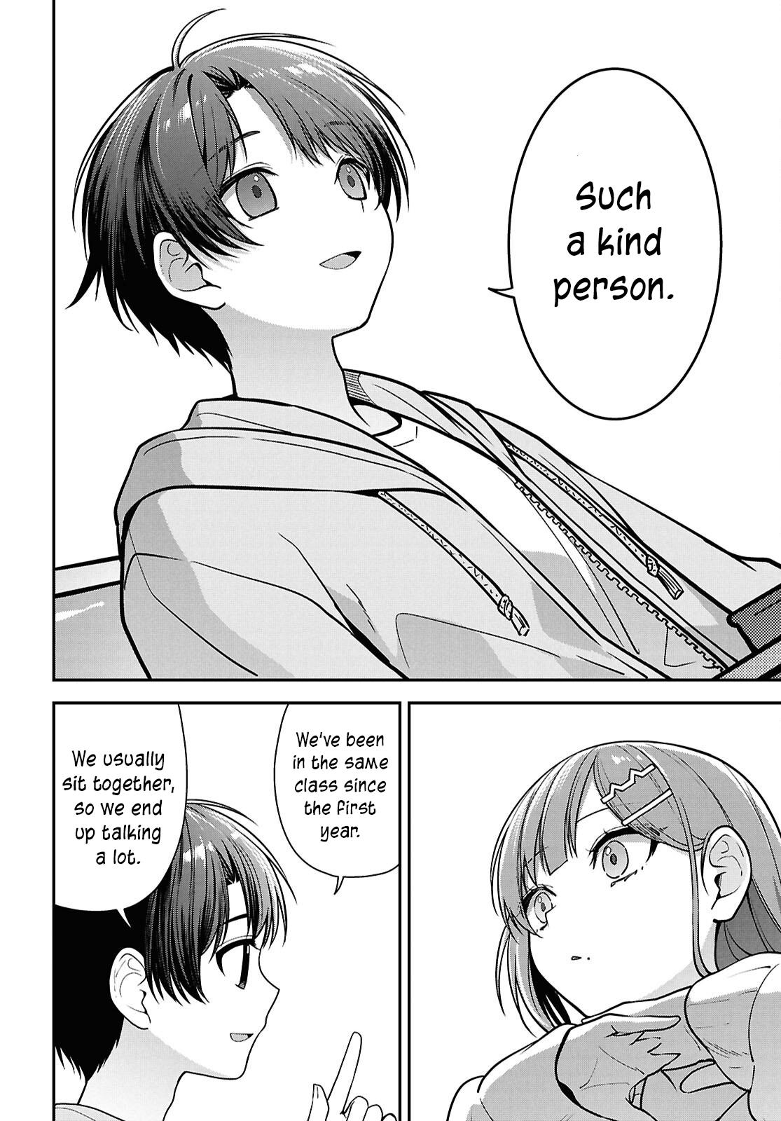 The Delinquent Shimizu-san Sitting Next to Me Has Dyed Her Hair Black Chapter 5 page 22 - 