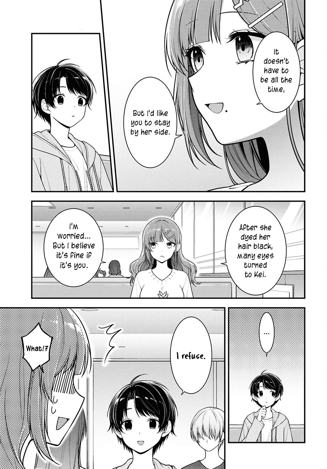 The Delinquent Shimizu-san Sitting Next to Me Has Dyed Her Hair Black Chapter 5 page 25 - 