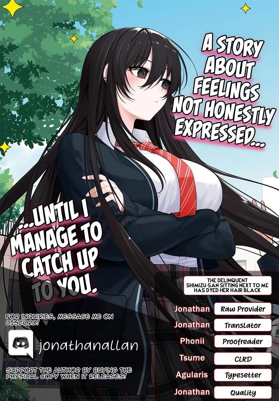 The Delinquent Shimizu-san Sitting Next to Me Has Dyed Her Hair Black Chapter 5 page 32 - 