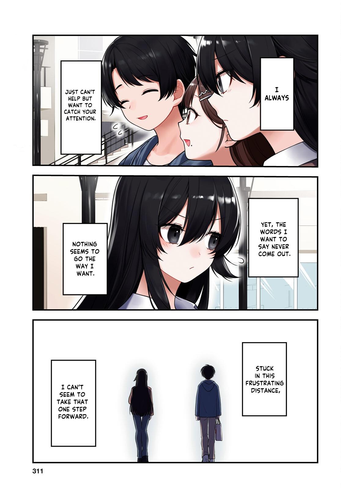 The Delinquent Shimizu-san Sitting Next to Me Has Dyed Her Hair Black Chapter 6 page 2 - 