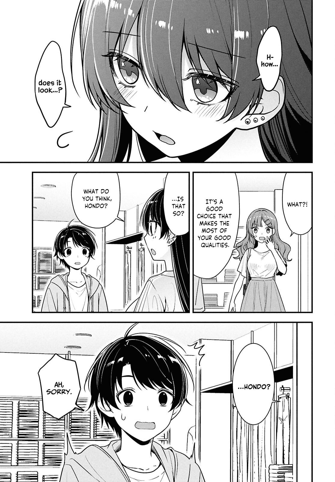The Delinquent Shimizu-san Sitting Next to Me Has Dyed Her Hair Black Chapter 6 page 17 - 