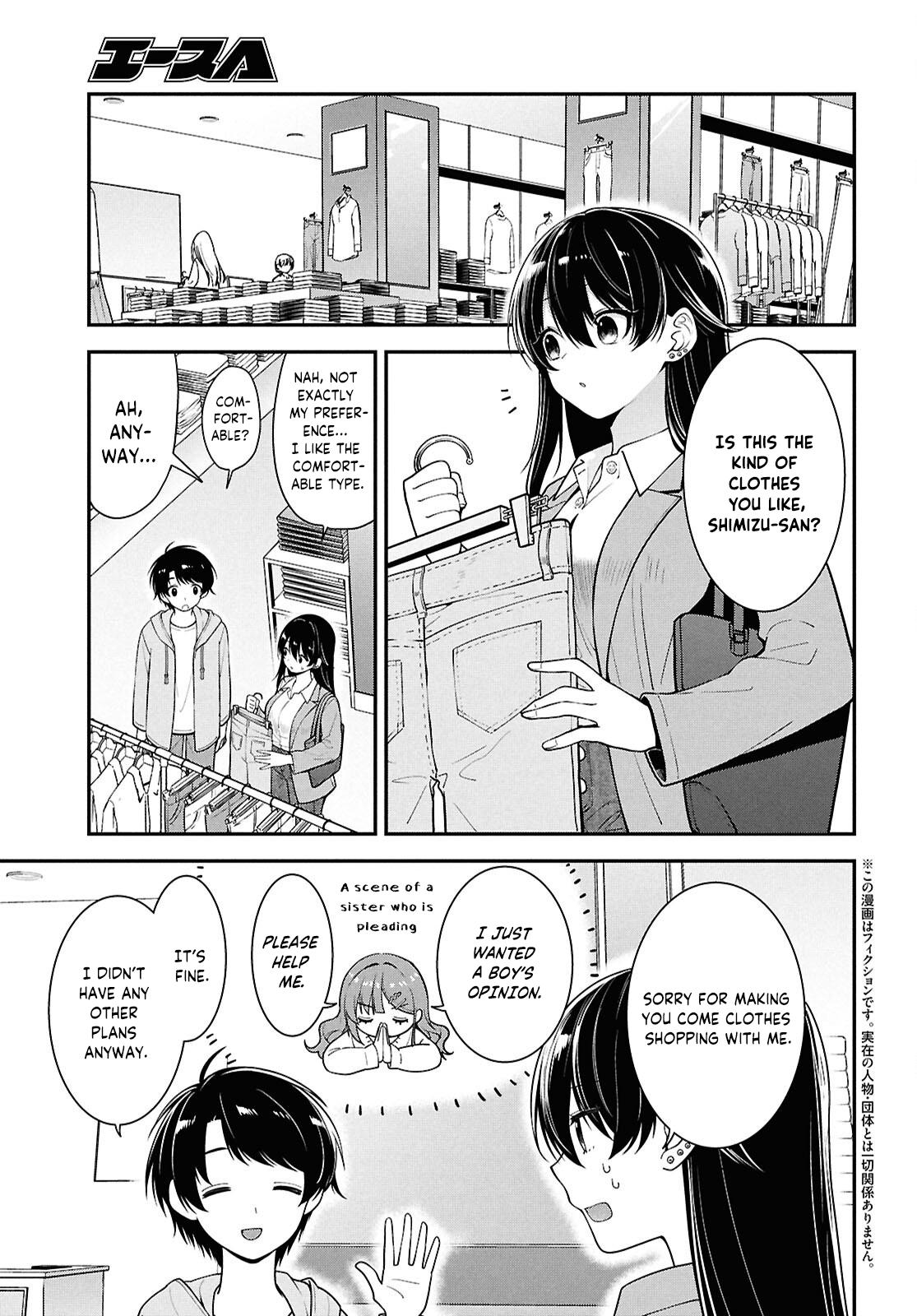 The Delinquent Shimizu-san Sitting Next to Me Has Dyed Her Hair Black Chapter 6 page 4 - 