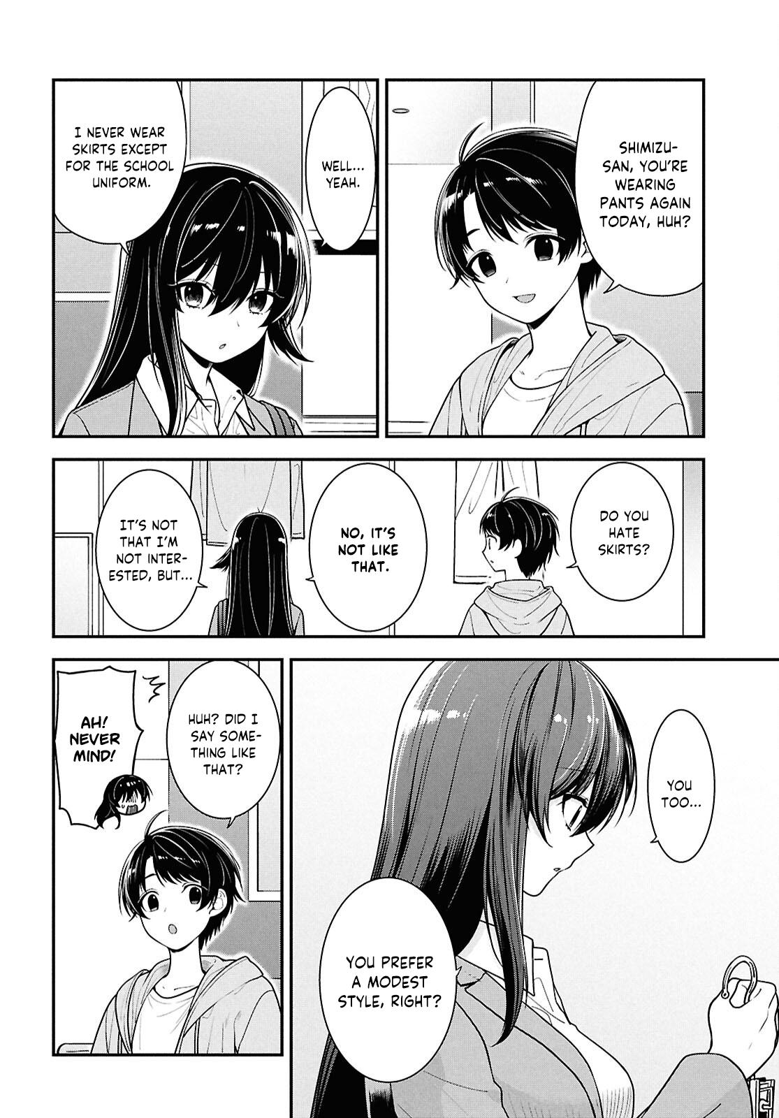 The Delinquent Shimizu-san Sitting Next to Me Has Dyed Her Hair Black Chapter 6 page 5 - 