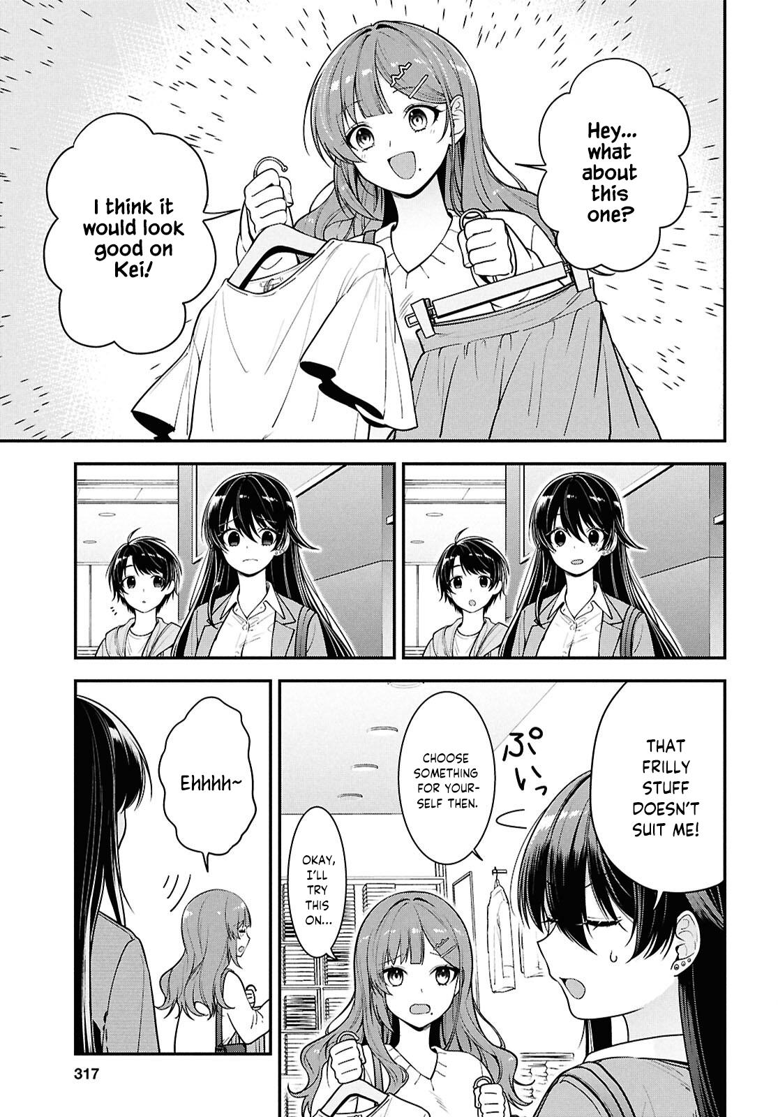 The Delinquent Shimizu-san Sitting Next to Me Has Dyed Her Hair Black Chapter 6 page 6 - 