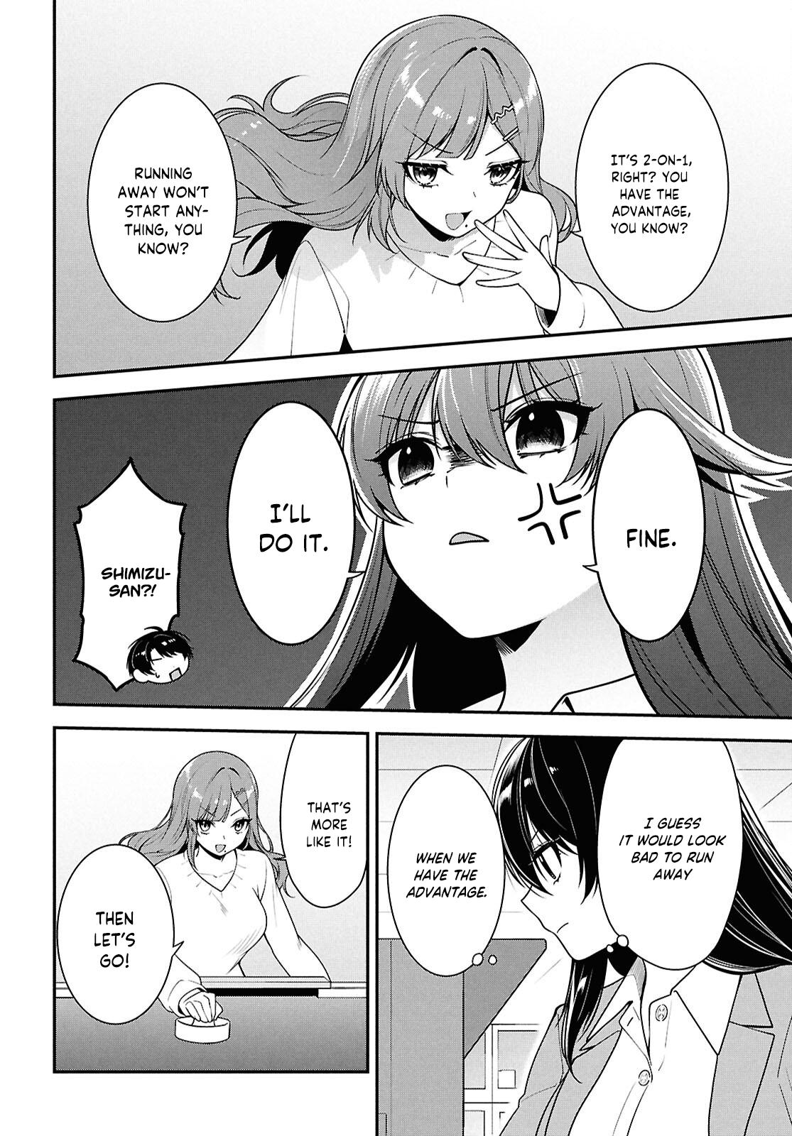 The Delinquent Shimizu-san Sitting Next to Me Has Dyed Her Hair Black Chapter 7 page 13 - 