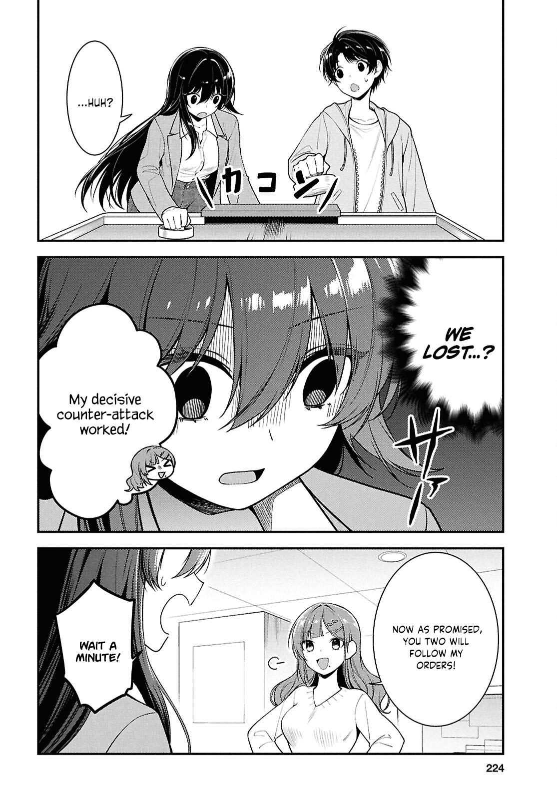 The Delinquent Shimizu-san Sitting Next to Me Has Dyed Her Hair Black Chapter 7 page 15 - 